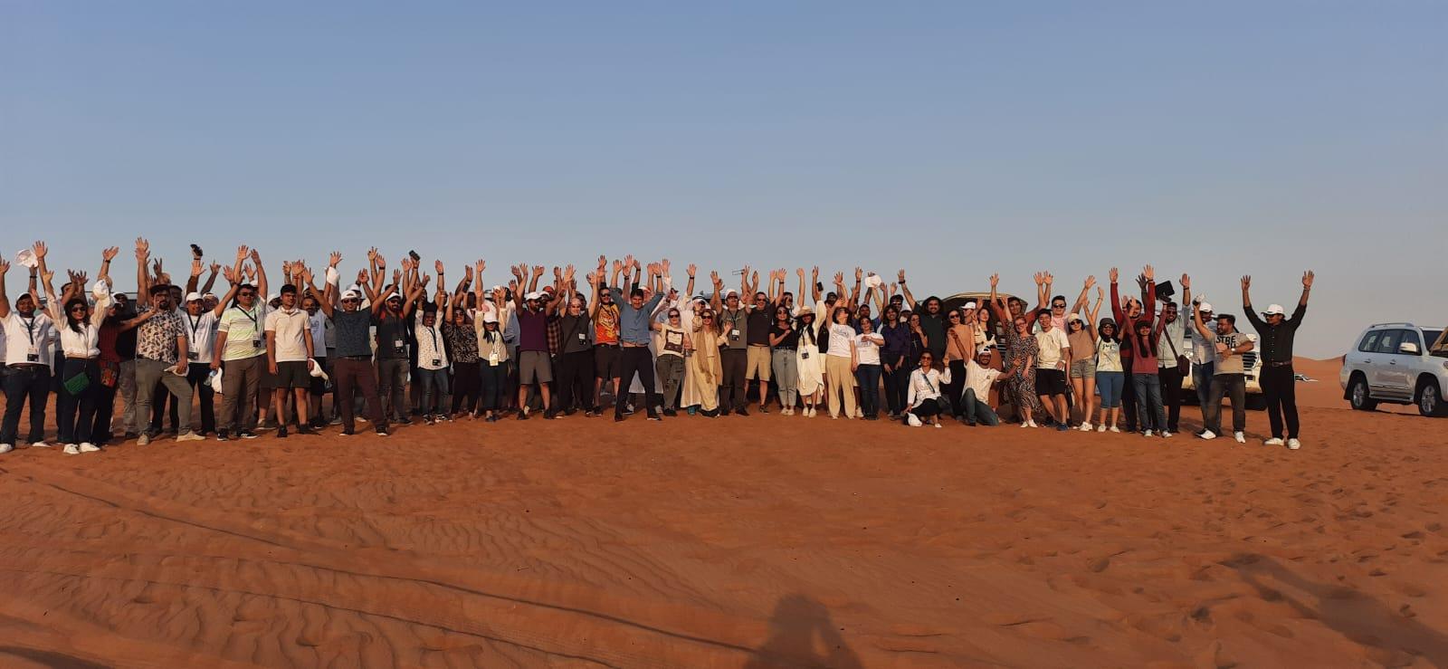 desert safari dubai group booking