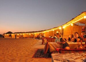 Family enjoying a Desert Safari Dubai