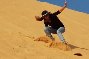 sandboarding