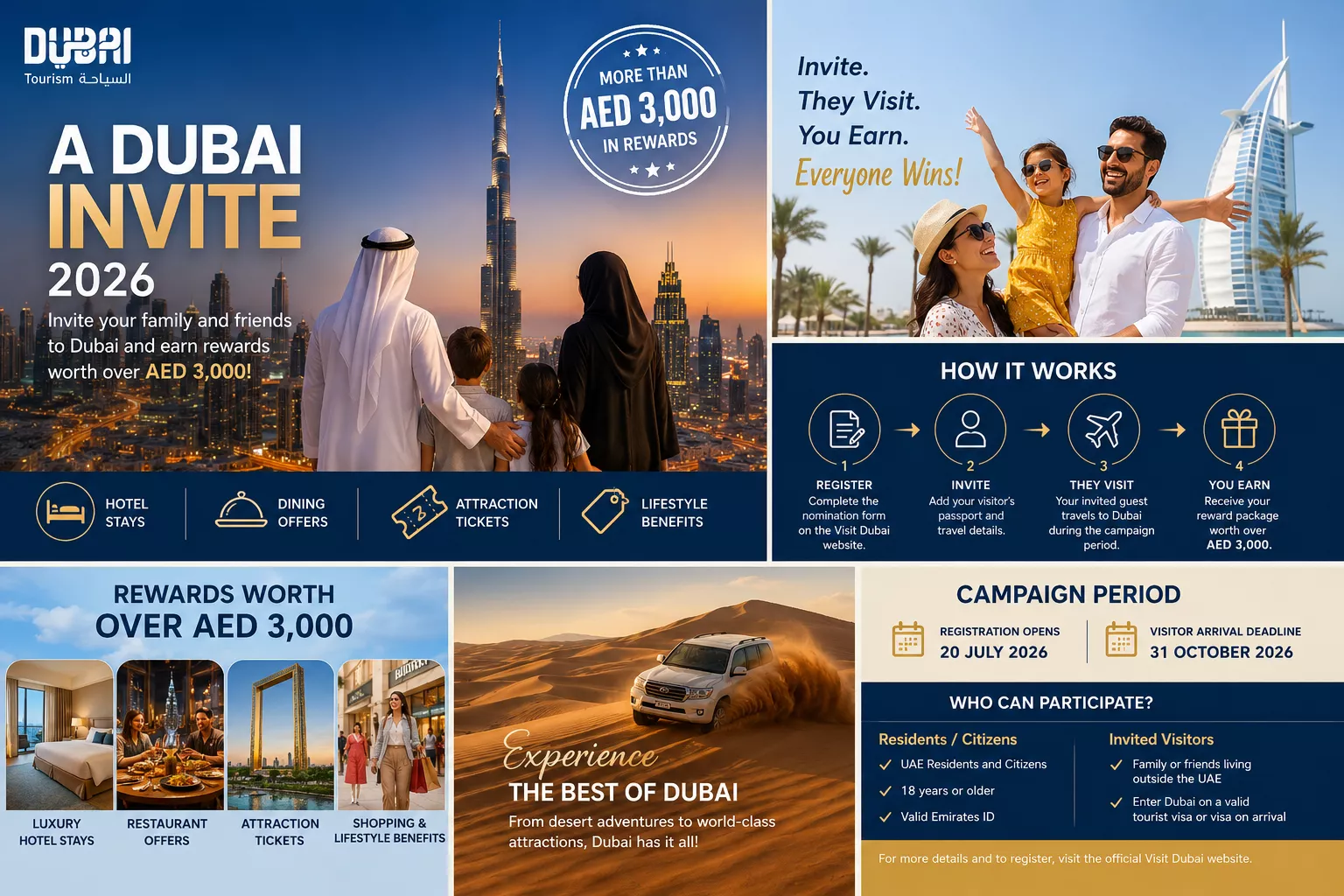 Dubai Invite 2026 package