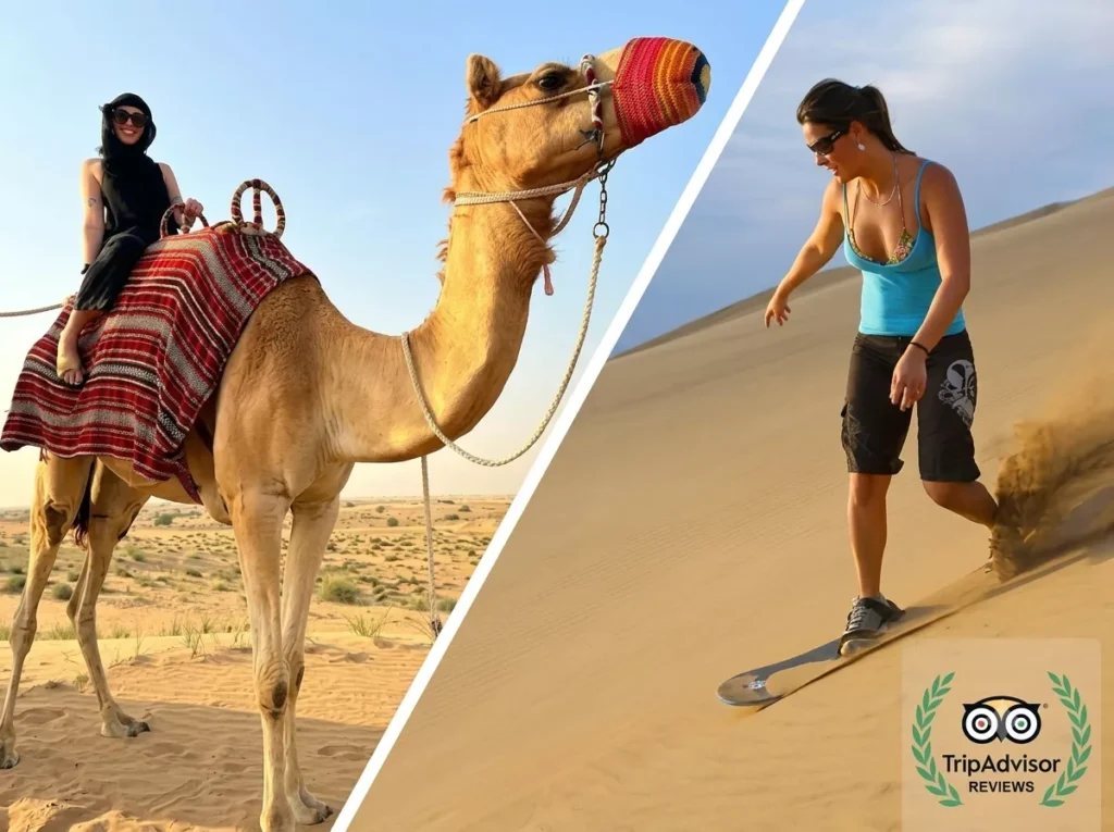 Camel Ride in Dubai Desert